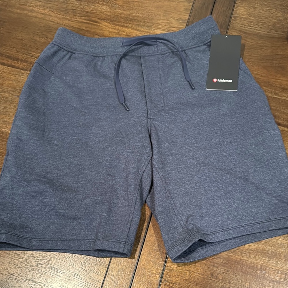 Men's Blue Athletic Shorts